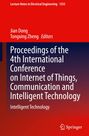 Titel: Proceedings of the 4th International Conference on Internet of Things. Rotes und blaues Design, Springer Logo.