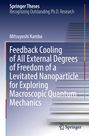 Titel: Feedback Cooling of All External Degrees of Freedom... Mitsuyoshi Kamba. Treppen und abstrakte Linien im Hintergrund.