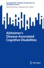 "Alzheimer's Disease-Associated Cognitive Disabilities" in weiß, blaue Hintergrundgestaltung mit stilisierten Linien oben.