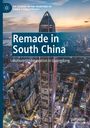 „Remade in South China: Bottom Up Innovation in Guangdong“. Hochhaus mit abendlicher Stadtlandschaft im Hintergrund.