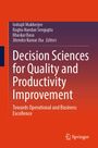 Cover mit rotem und violettem Verlauf. Überschrift: "Decision Sciences for Quality and Productivity Improvement". Springer-Logo.