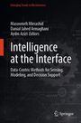 "Intelligence at the Interface: Data-Centric Methods for Sensing, Modeling, and Decision Support." Abstrakte Zahnräder-Hintergrund.