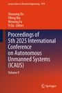 "Proceedings of 5th 2025 International Conference on Autonomous Unmanned Systems (ICAUS), Volume V." Roter und blauer Hintergrund.
