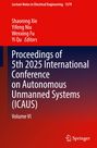 Text: "Proceedings of 5th 2025 International Conference on Autonomous Unmanned Systems (ICAUS), Volume VI". Rote und blaue Farben.