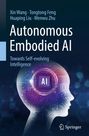 Buchcover: „Autonomous Embodied AI: Towards Self-evolving Intelligence“; Silhouette eines Kopfes mit Schaltkreisen, Springer-Logo.