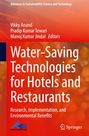 "Water-Saving Technologies for Hotels and Restaurants: Research, Implementation, and Environmental Benefits."  
Orange Hintergrund. Logos unten.