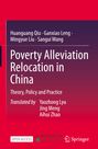 Buchcover: "Poverty Alleviation Relocation in China", Autoren und Übersetzer, Open Access-Symbol, Springer-Logo.