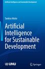 „Artificial Intelligence for Sustainable Development“ von Tankiso Moloi. Oben UN- und Springer-Logos, blauer Hintergrund.