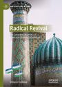„Radical Revival“, Namen von Ländern und Autor. Architektonische Muster und grüne Kuppel.
