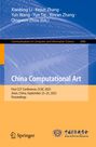 "China Computational Art" steht auf einem blauen Hintergrund. Unten ein großes oranges Feld mit Springer-Logo.