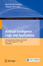 Buchtitel: "Artificial Intelligence Logic and Applications", AILA 2025, Xi'an, China. Entwurf in Blau und Orange.