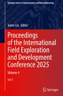"Proceedings of the International Field Exploration and Development Conference 2025. Volume 4, Set 1" auf rot-blauem Hintergrund.