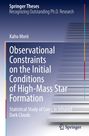 „Springer Theses“, „Kaho Morii“, „Observational Constraints...“, „Statistical Study...“. Treppenhintergrund und Springer-Logo.
