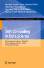 Oben Namen von Herausgebern, Titel: Soft Computing in Data Science, Konferenz: SCDS 2025, Penang. Unten Springer-Logo.