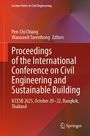 "Proceedings of the International Conference on Civil Engineering and Sustainable Building", 20–22 Okt. 2025, Bangkok.