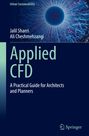 "Urban Sustainability. Jalil Shaeri Ali Cheshmehzangi Applied CFD: A Practical Guide for Architects and Planners. Springer. Illustration: Blaues, von Linien umgebenes, leuchtendes Zentrum."