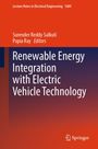 "Renewable Energy Integration with Electric Vehicle Technology", Herausgeber: Surender Reddy Salkuti und Papia Ray. Springer-Logo.