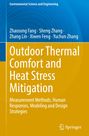Buchtitel: "Outdoor Thermal Comfort and Heat Stress Mitigation". Autoren: Zhaosong Fang, Sheng Zhang, Zhang Lin, Xiwen Feng, Yuchun Zhang.
