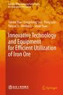 Titel: "Innovative Technology and Equipment for Efficient Utilization of Iron Ore". Orange abstrakter Hintergrund.
