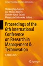 "Proceedings of the 6th International Conference on Research in Management & Technovation. ICRMAT-2025." Orange Hintergrund.