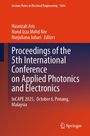 „Proceedings of the 5th International Conference on Applied Photonics and Electronics, InCAPE 2025, October 6, Penang, Malaysia.”