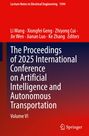 Titel: Proceedings of 2025 Conference on AI and Autonomous Transportation. Rotes und blaues Design, Springer-Logo.