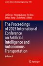 Titel: Proceedings of 2025 IC on AI and Autonomous Transportation, Band II. Autoren: Limin Jia, Yinong Zhang. Springer-Logo.