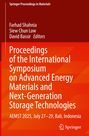 Buchtitel: Symposium zu Energie-Materialien, AEMST 2025, 27.-29. Juli, Bali. Roter Hintergrund, Springer-Logo unten.
