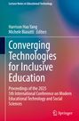 Converging Technologies for Inclusive Education, Buch