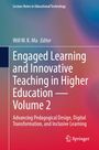 Text: "Engaged Learning and Innovative Teaching in Higher Education — Volume 2". Verwaschene Farben, Springer-Logo.