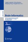 „Brain Informatics“, 18th International Conference, BI 2025, Bari, November 11–13, 2025. Illustration: Gehirn-Logo.