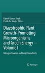 Titel: "Diazotrophic Plant Growth-Promoting Microorganisms and Green Energy - Volume I". Editoren: Rajesh Kumar Singh und Pratiksha Singh. Unten ist das Springer-Logo. Hintergrund in Dunkelgrün.