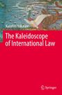 „Kazuhiro Nakatani. The Kaleidoscope of International Law.“ Illustration: farbenfrohe Mosaikszene mit Pflanzen und Wasser.