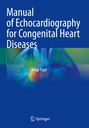 „Manual of Echocardiography for Congenital Heart Diseases“, Amal Paul. Blaues Cover mit abstraktem Herzbild. Springer-Logo.