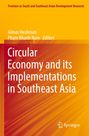 Der Titel lautet: "Circular Economy and its Implementations in Southeast Asia". Orange Hintergrund mit Springer-Logo.