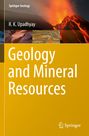 "Geology and Mineral Resources" von R. K. Upadhyay, Springer; Vulkan und Gesteinsschichten im Hintergrund.