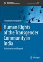 Titel: "Human Rights of the Transgender Community in India", Autor: Somabha Bandopadhay. Blaue Vögel fliegen.