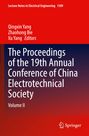 The Proceedings of the 19th Annual Conference of China Electrotechnical Society, Buch