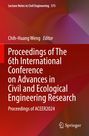 "Proceedings of The 6th International Conference on Advances in Civil and Ecological Engineering Research. Farbverlauf in Rot- und Violetttönen."