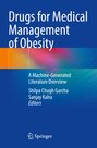 "Drugs for Medical Management of Obesity" oben, Autoren unten; blauer Hintergrund, farbige Streifen und Springer-Logo.