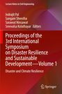 Oben links: "Lecture Notes in Civil Engineering." Titel: "Proceedings...Volume 1." Roter Hintergrund, Springer-Logo unten.