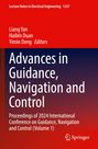 Titel: "Advances in Guidance, Navigation and Control". Roter und blauer Hintergrund, Springer-Logo unten rechts.