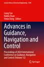 Oben steht "Lecture Notes in Electrical Engineering 1348". Darunter "Advances in Guidance, Navigation and Control". Links rot. Springer-Logo unten rechts.