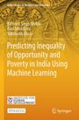 Aufschrift: "Predicting Inequality of Opportunity and Poverty in India Using Machine Learning". Oben Münzenhintergrund.
