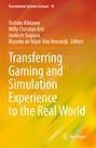 Transferring Gaming and Simulation Experience to the Real World, Buch