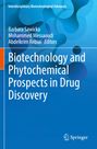 Titel: "Biotechnology and Phytochemical Prospects in Drug Discovery". Herausgeber: Barbara Sawicka u.a. Hintergrund: Blau mit Molekül-Design.