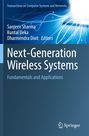 „Next-Generation Wireless Systems“, blaue Töne, weiße Linien, Laptop, Springer-Logo unten rechts.