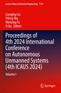 "Proceedings of 4th 2024 International Conference on Autonomous Unmanned Systems (4th ICAUS 2024), Volume I." Roter und blauer Verlauf.