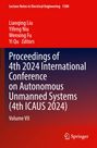 "Proceedings of 4th 2024 International Conference on Autonomous Unmanned Systems" Text, roter und dunkelblauer Hintergrund.