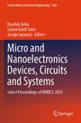 "Micro and Nanoelectronics Devices, Circuits and Systems", Herausgeber: Koushik Guha, Samar Kanti Saha, Jacopo Iannacci. Springer-Logo.